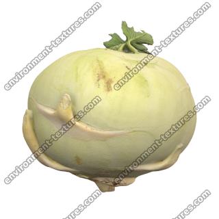 Kohlrabi 3D Scan Retopo